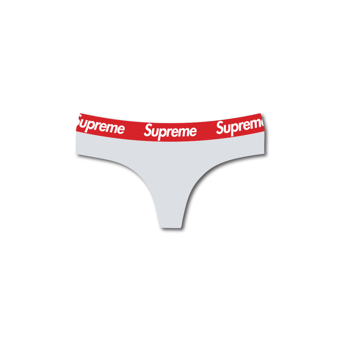 Supreme custom thong – dripdelivery.cz