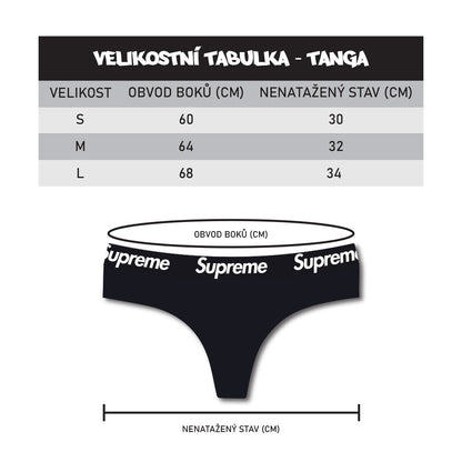 Supreme custom thong