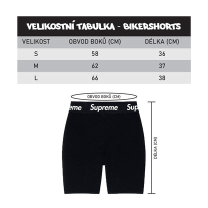 Supreme custom biker shorts