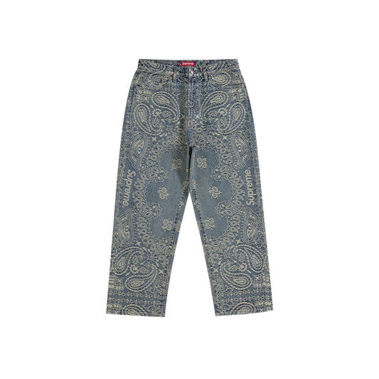 Supreme Bandana Jacquard Baggy Jean