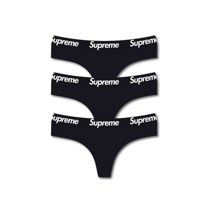 3-pack Supreme thongs