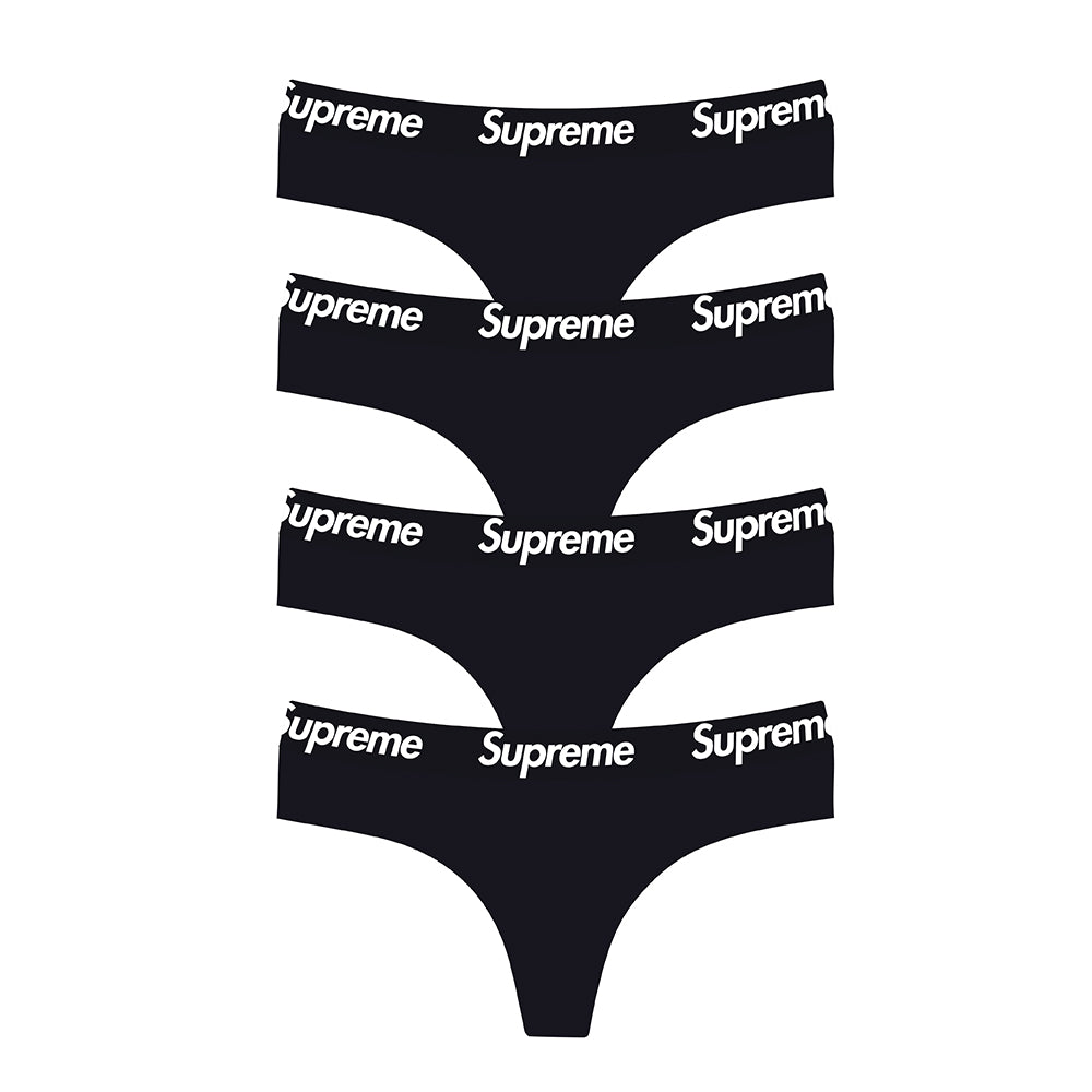 4-pack Supreme thongs