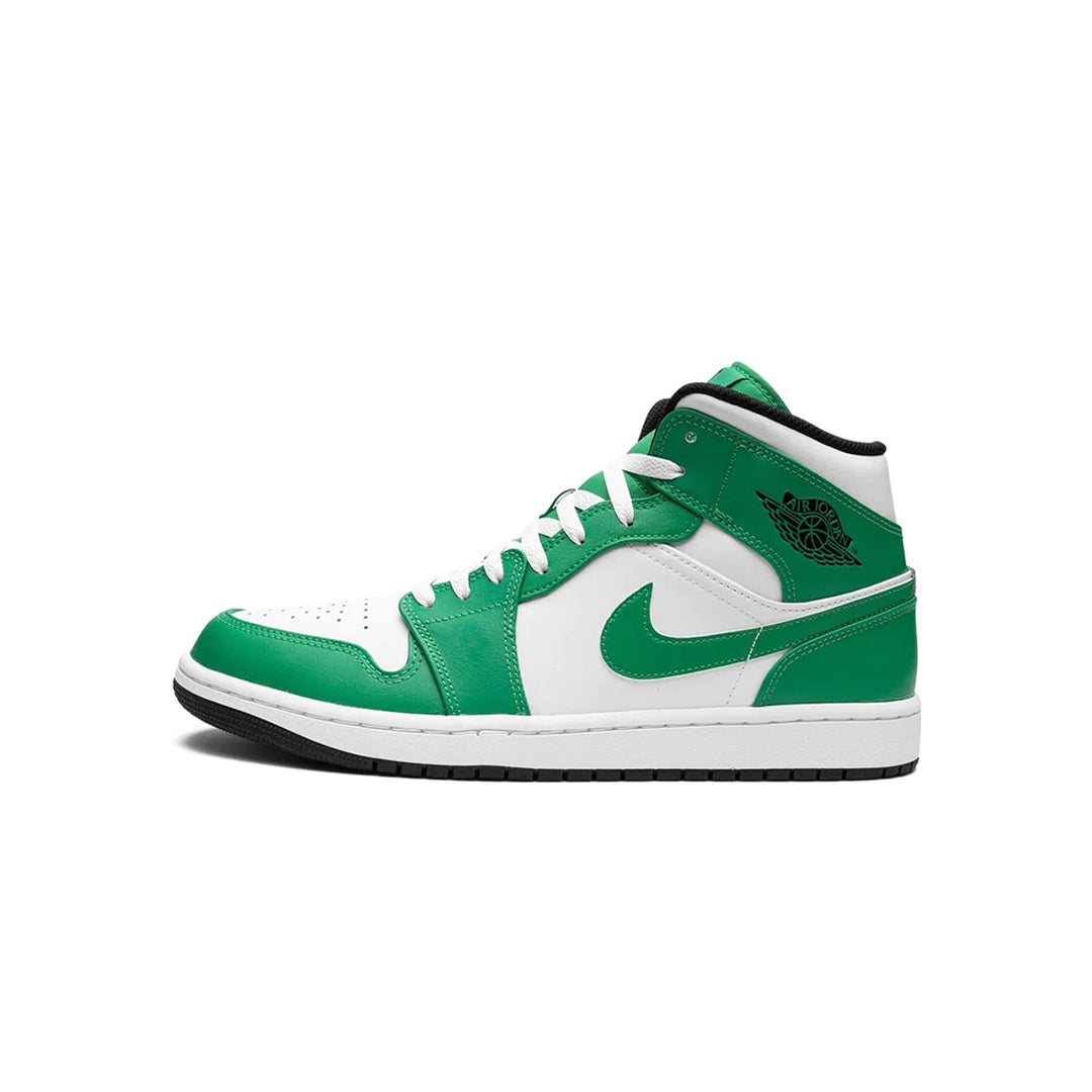 Jordan 1 Mid Lucky Green